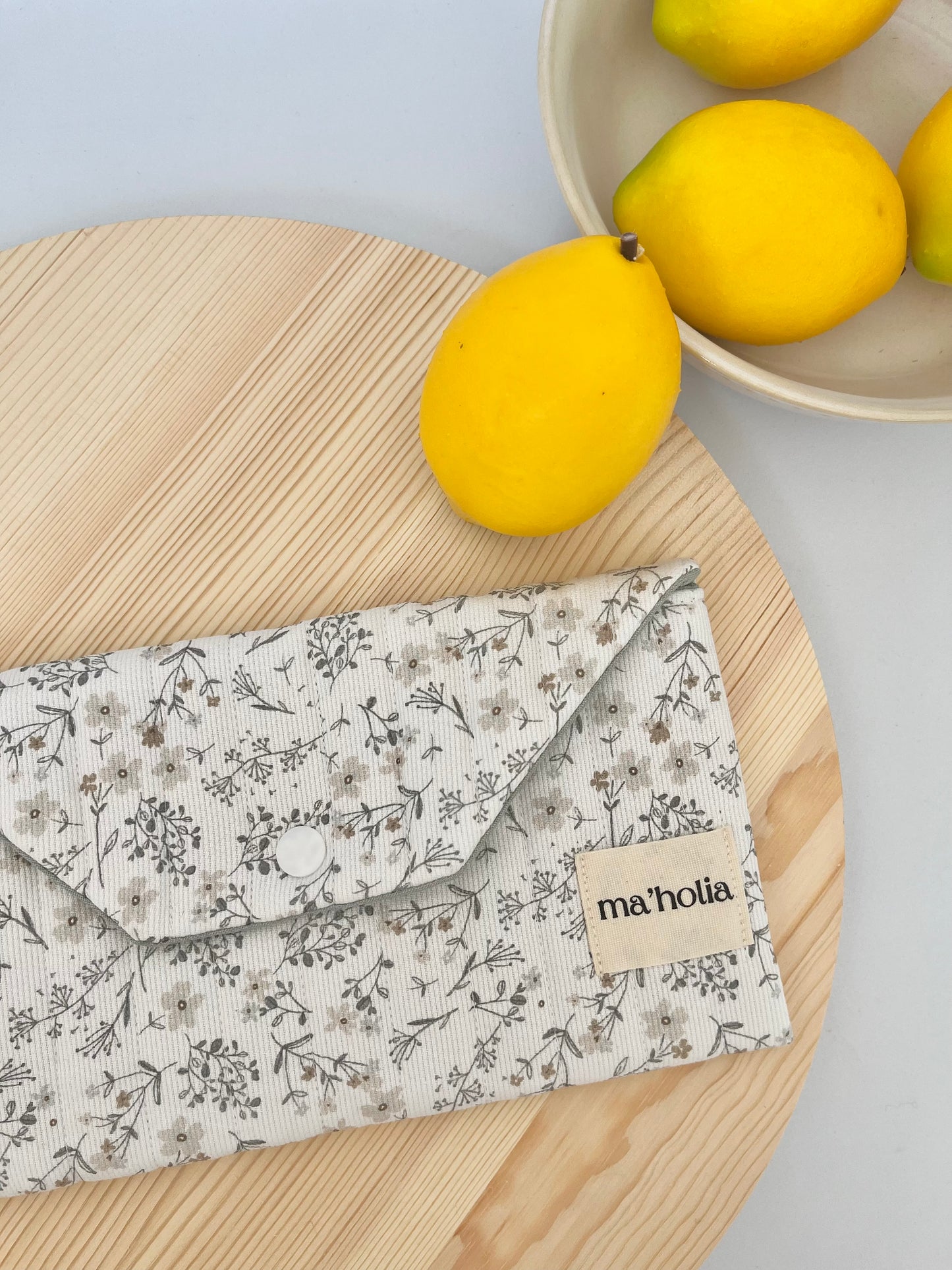 POCHETTE MATELASSÉE FLORE