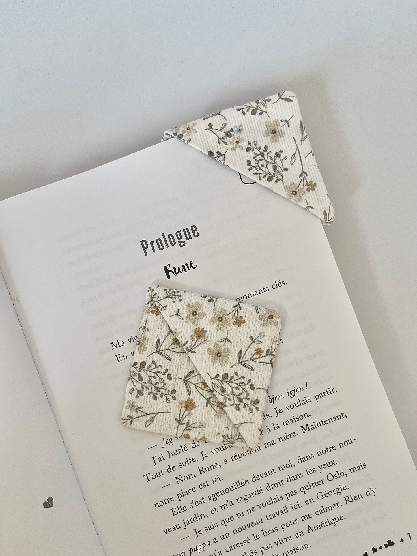 MARQUE-PAGE FLORE