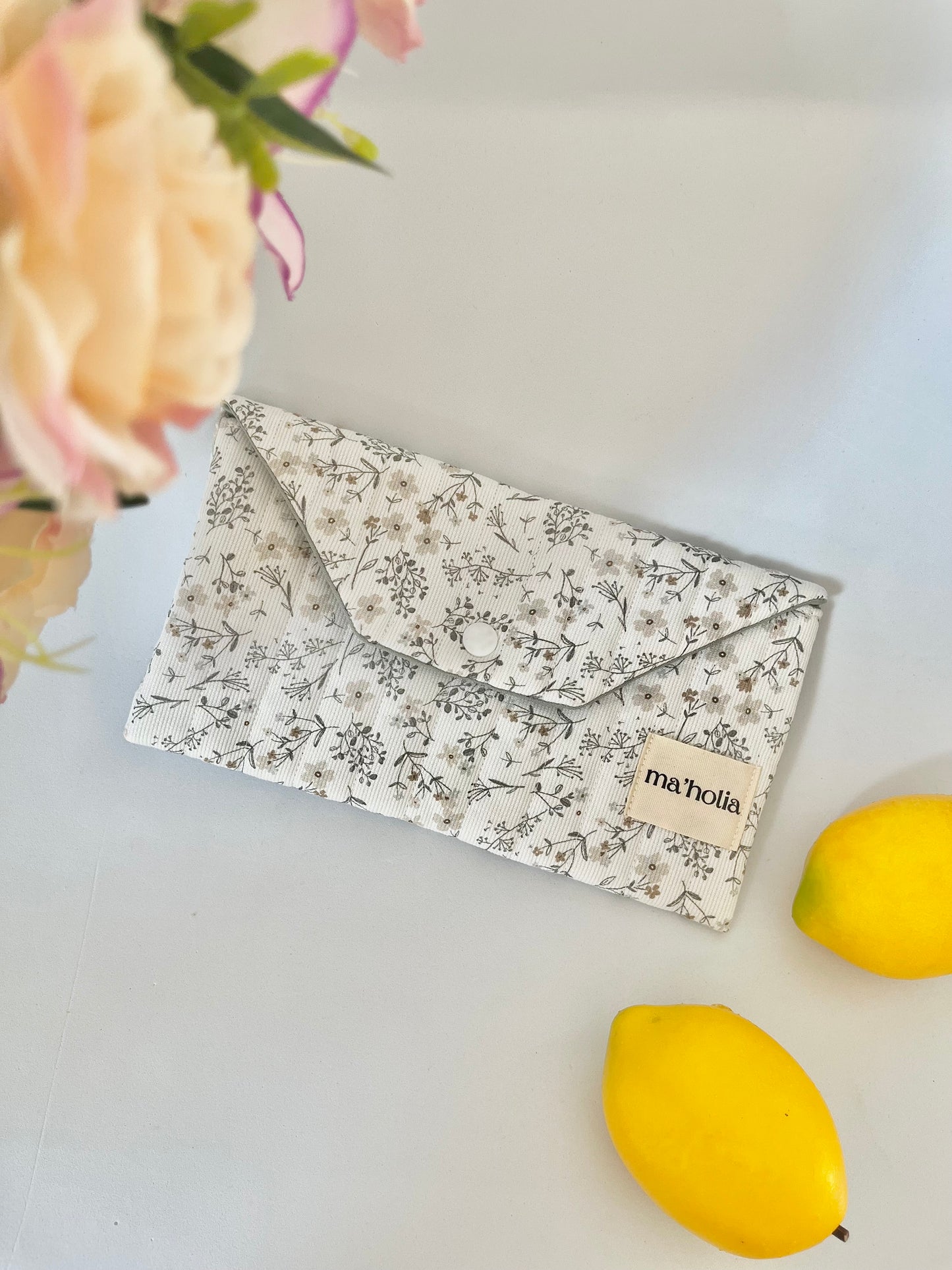 POCHETTE MATELASSÉE FLORE