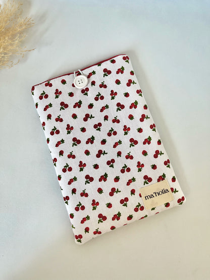 POCHETTE À LIVRE CERISE